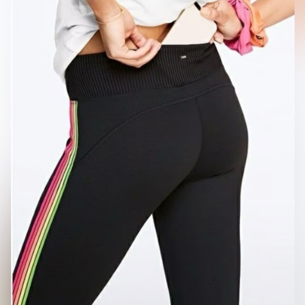 PINK Victoria's Secret Ultimate Leggings neon